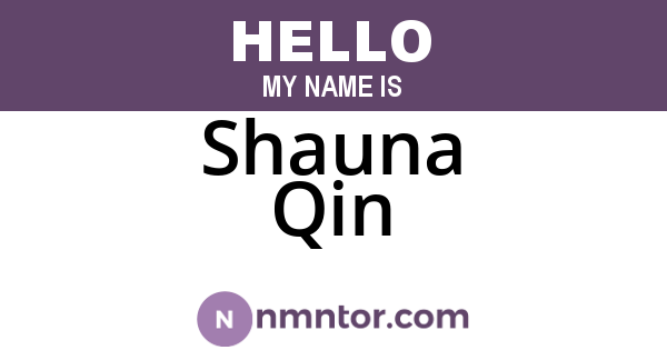 Shauna Qin