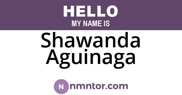 Shawanda Aguinaga