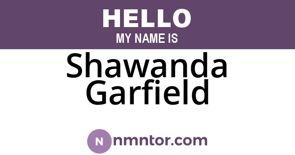 Shawanda Garfield