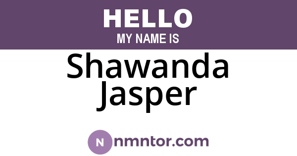 Shawanda Jasper
