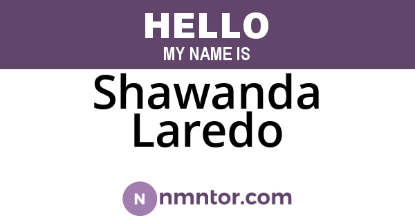 Shawanda Laredo