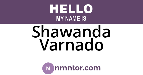 Shawanda Varnado