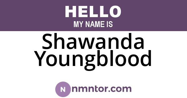 Shawanda Youngblood
