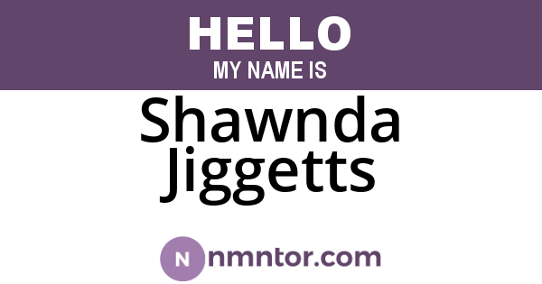 Shawnda Jiggetts