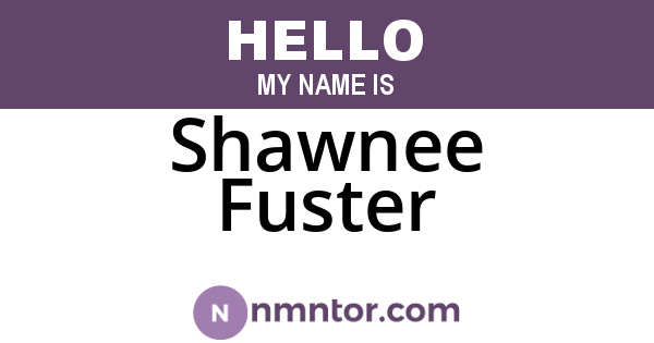 Shawnee Fuster