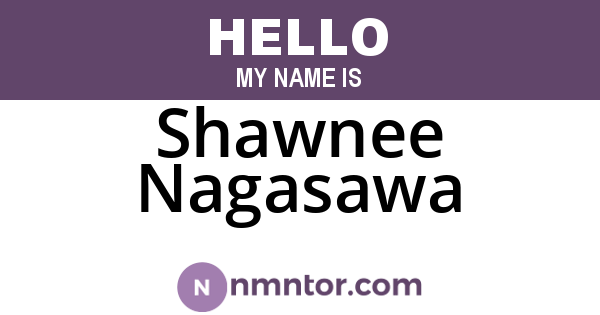Shawnee Nagasawa