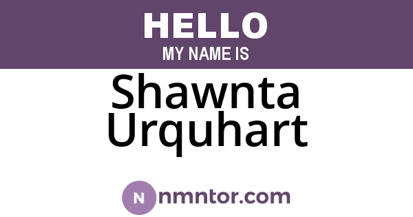 Shawnta Urquhart