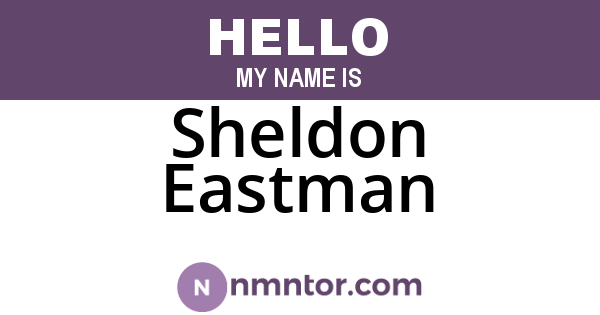 Sheldon Eastman