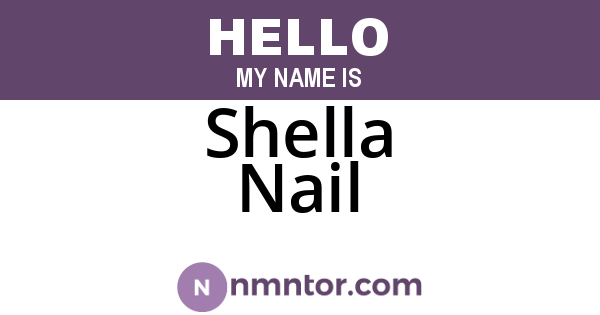 Shella Nail