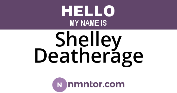 Shelley Deatherage