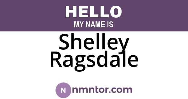 Shelley Ragsdale