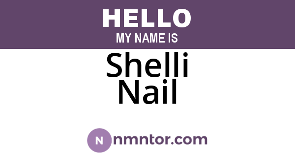 Shelli Nail