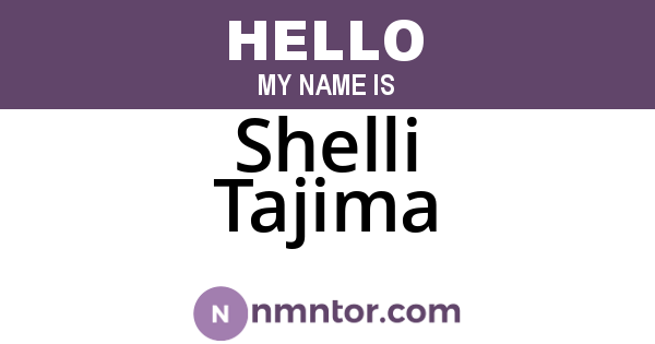 Shelli Tajima