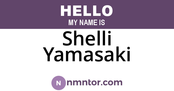 Shelli Yamasaki