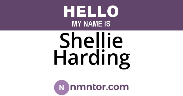 Shellie Harding