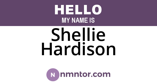 Shellie Hardison