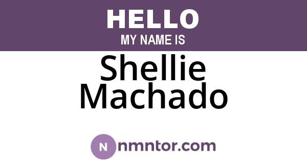 Shellie Machado