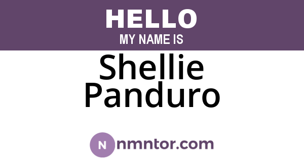 Shellie Panduro