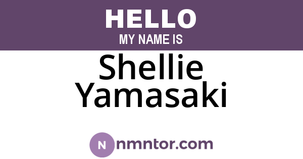Shellie Yamasaki