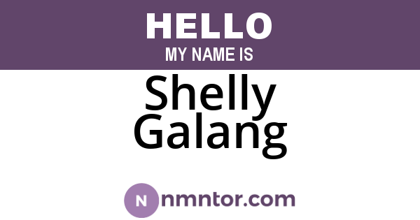 Shelly Galang