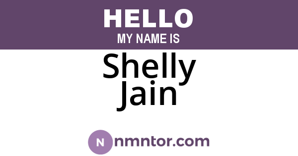 Shelly Jain