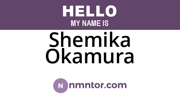 Shemika Okamura