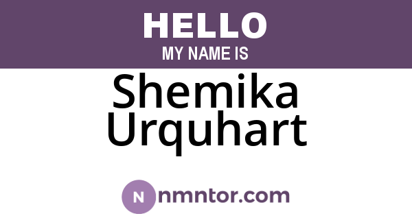 Shemika Urquhart