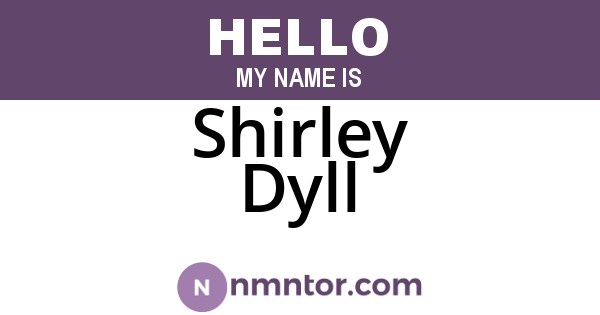 Shirley Dyll