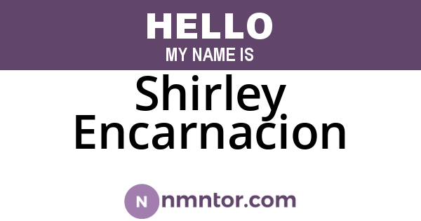 Shirley Encarnacion