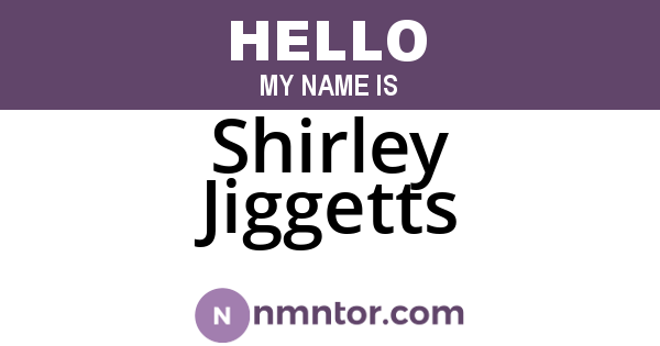 Shirley Jiggetts