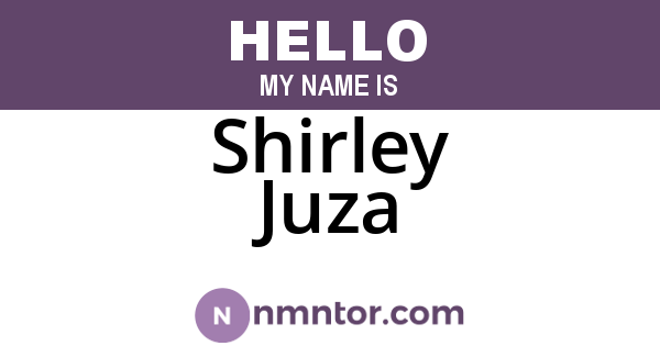 Shirley Juza