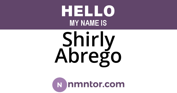 Shirly Abrego