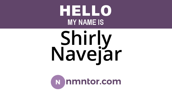 Shirly Navejar