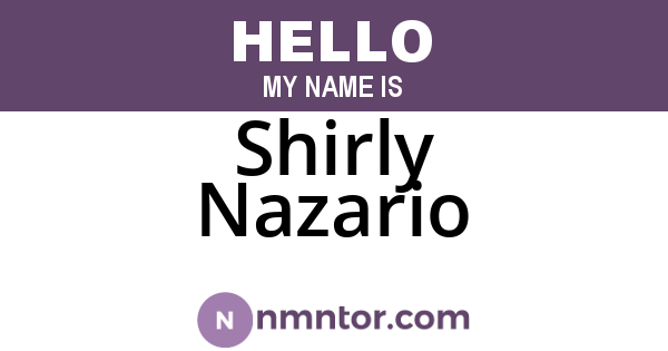 Shirly Nazario