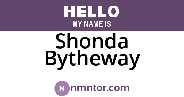 Shonda Bytheway