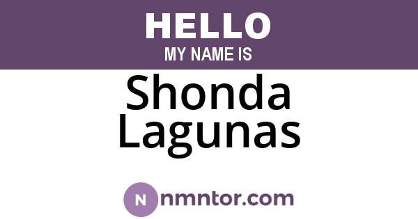 Shonda Lagunas