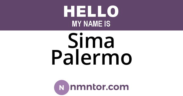 Sima Palermo
