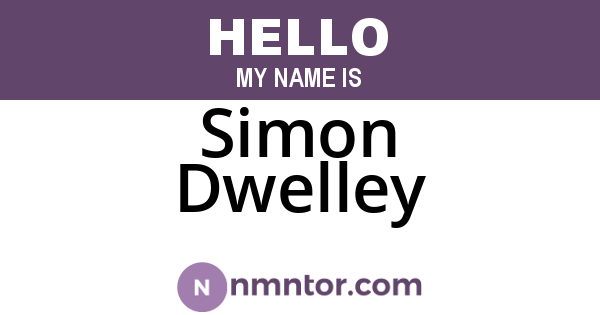 Simon Dwelley