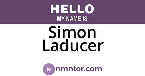 Simon Laducer