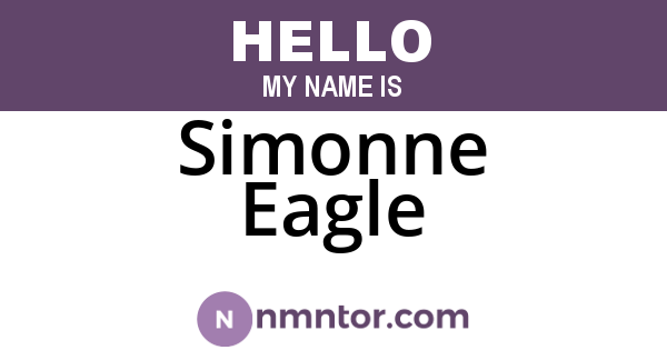 Simonne Eagle