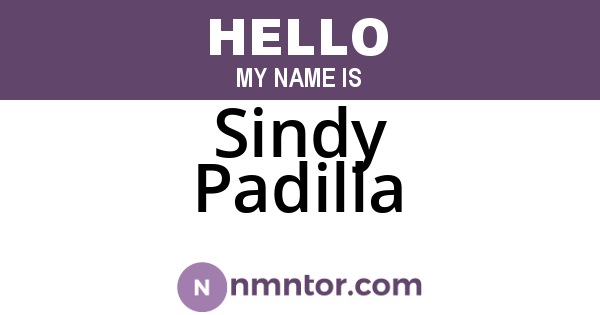 Sindy Padilla