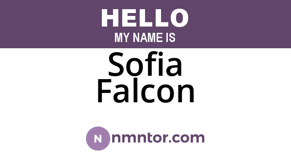 Sofia Falcon