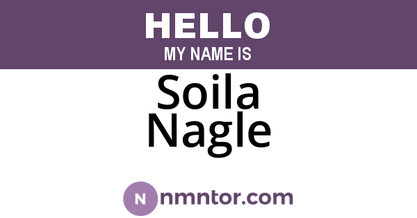 Soila Nagle