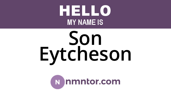 Son Eytcheson