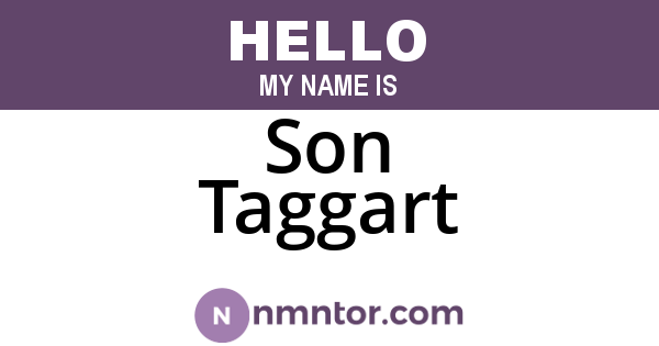 Son Taggart