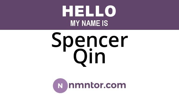 Spencer Qin