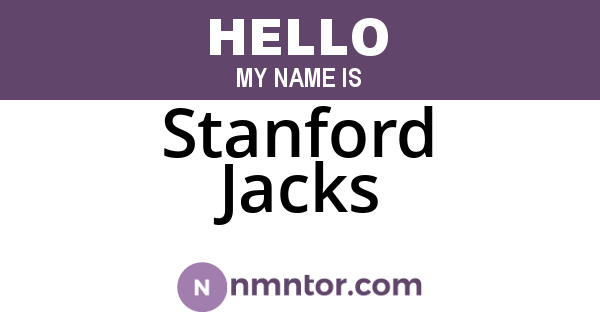 Stanford Jacks
