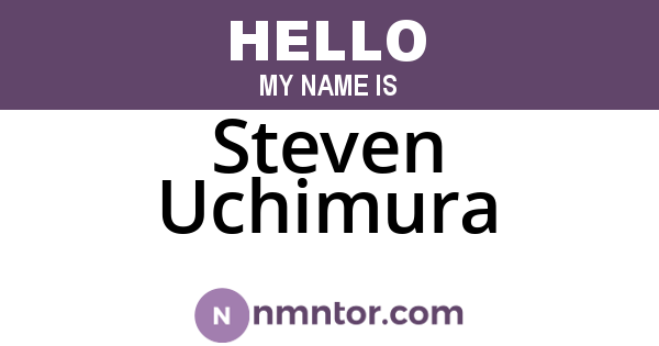 Steven Uchimura