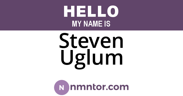 Steven Uglum