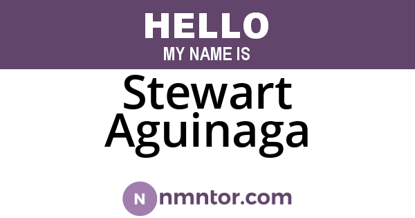 Stewart Aguinaga